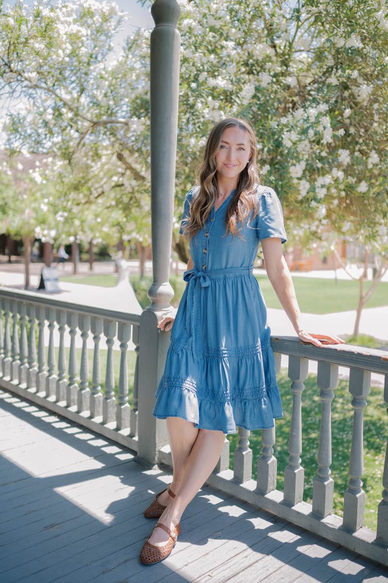 MW Occasion Denim Dress