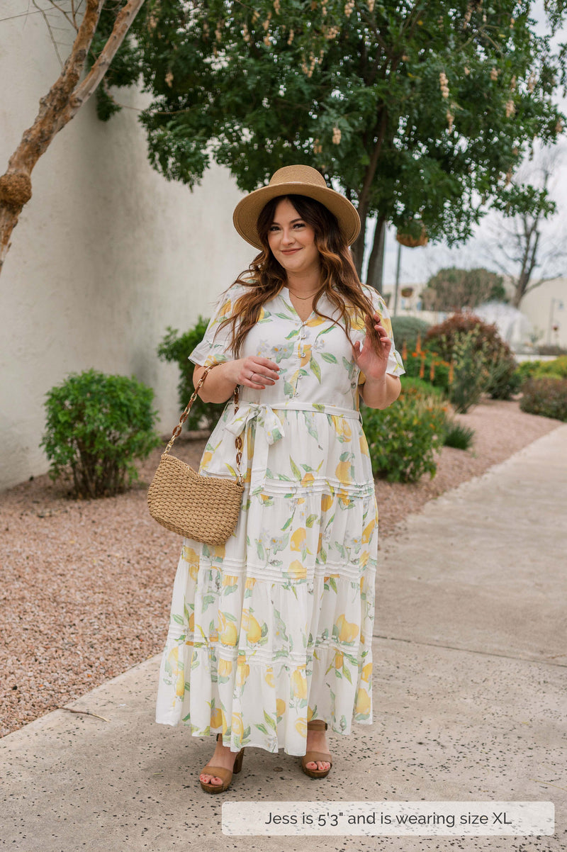 MW Occasion Lemon Dress